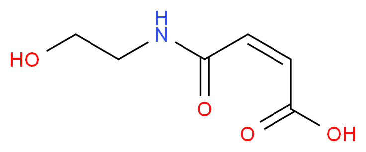 N-(2-Hydroxyethyl)maleamic Acid_Molecular_structure_CAS_15519-86-5)