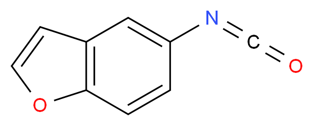 1-benzofuran-5-yl isocyanate_Molecular_structure_CAS_499770-79-5)