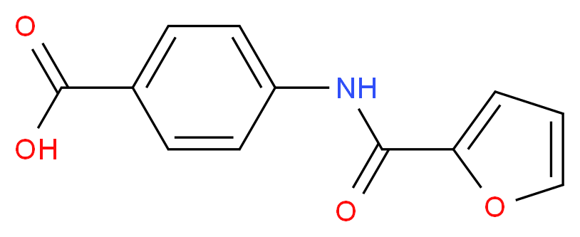 4-(2-Furoylamino)benzoic acid_Molecular_structure_CAS_5768-34-3)