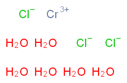 Chromium(III) chloride hexahydrate_Molecular_structure_CAS_10060-12-5)