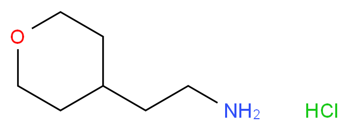 2-(Tetrahydro-pyran-4-yl)-ethylamine hydrochloride_Molecular_structure_CAS_389621-77-6)