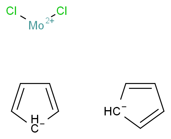 Bis(cyclopentadienyl)molybdenum(IV) dichloride_Molecular_structure_CAS_12184-22-4)
