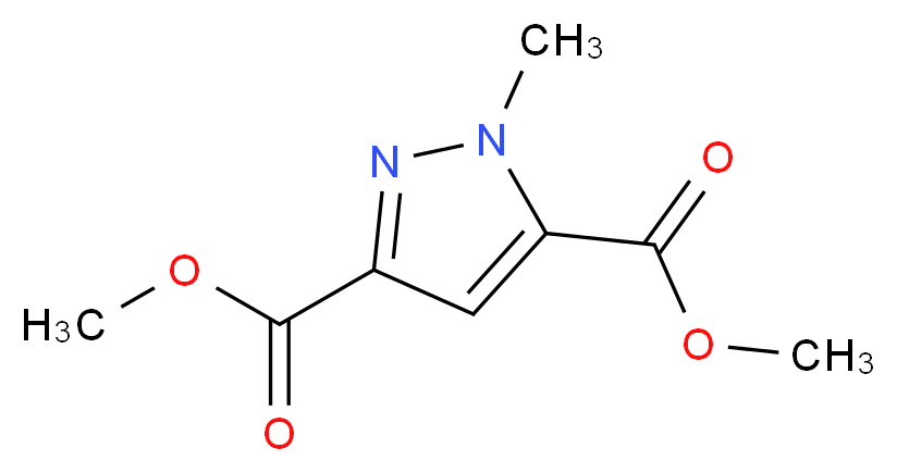 1-Methyl-1H-pyrazole-3,5-dicarboxylic acid dimethyl ester_Molecular_structure_CAS_33146-99-5)