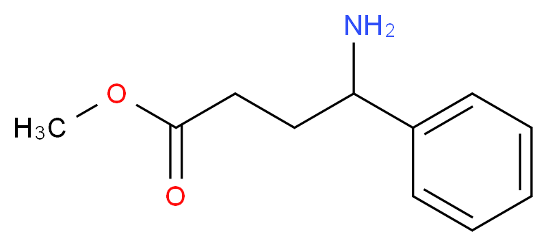 methyl 4-amino-4-phenylbutanoate_Molecular_structure_CAS_)