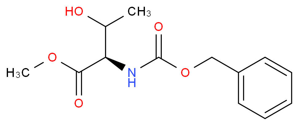 N-Cbz-L-threonine methyl ester_Molecular_structure_CAS_57224-63-2)