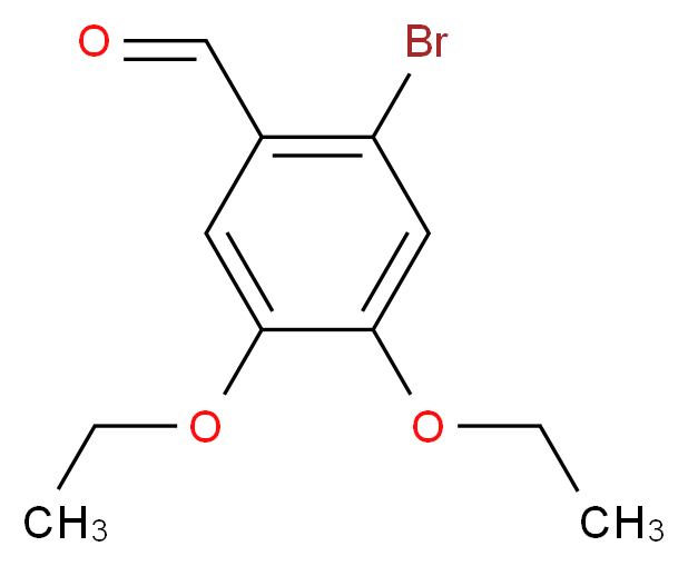 2-Bromo-4,5-diethoxybenzaldehyde_Molecular_structure_CAS_)
