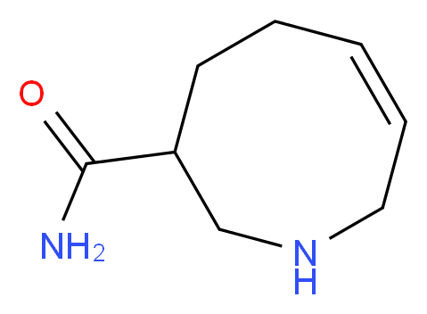 1,2,3,4,5,8-hexahydroazocine-3-carboxamide_Molecular_structure_CAS_)