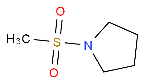 1-methanesulfonylpyrrolidine_Molecular_structure_CAS_)