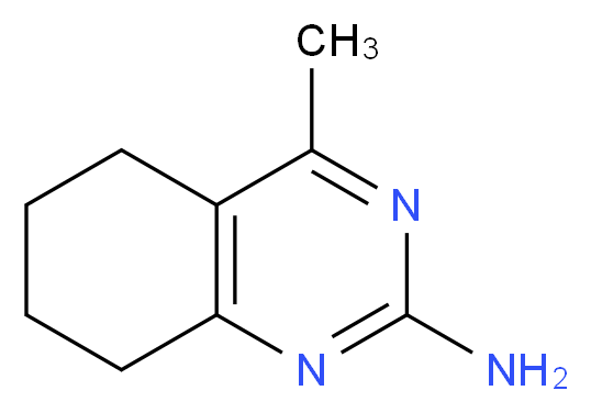 4-Methyl-5,6,7,8-tetrahydroquinazolin-2-amine_Molecular_structure_CAS_58544-43-7)