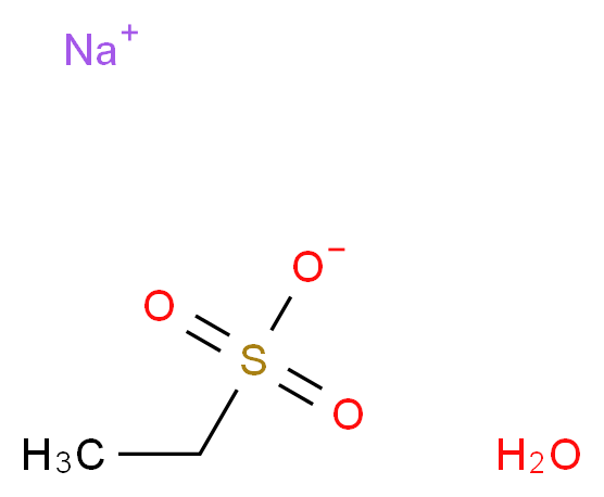 Ethanesulfonic acid sodium salt monohydrate_Molecular_structure_CAS_308103-56-2)