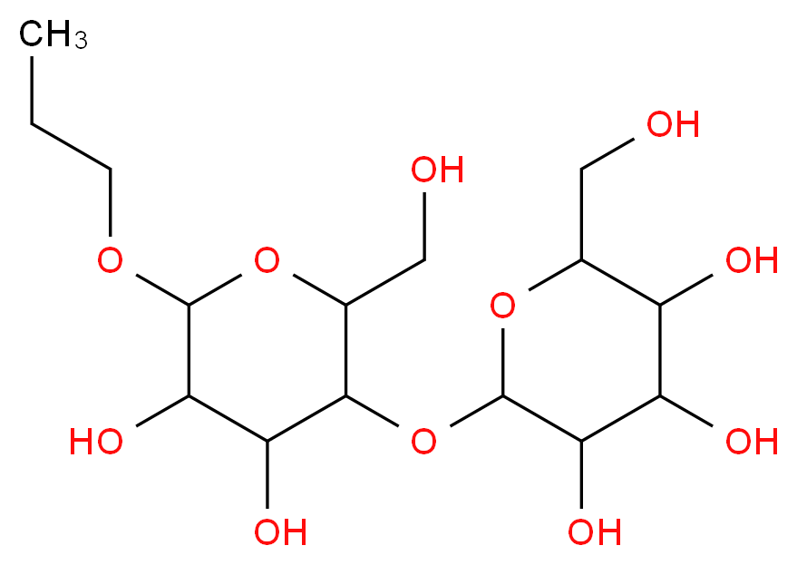 n-Propyl β-lactoside_Molecular_structure_CAS_98302-29-5)