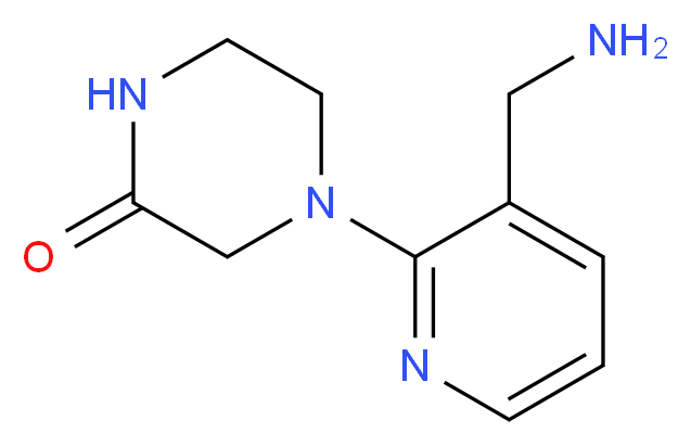 4-[3-(Aminomethyl)-2-pyridinyl]-2-piperazinone_Molecular_structure_CAS_)