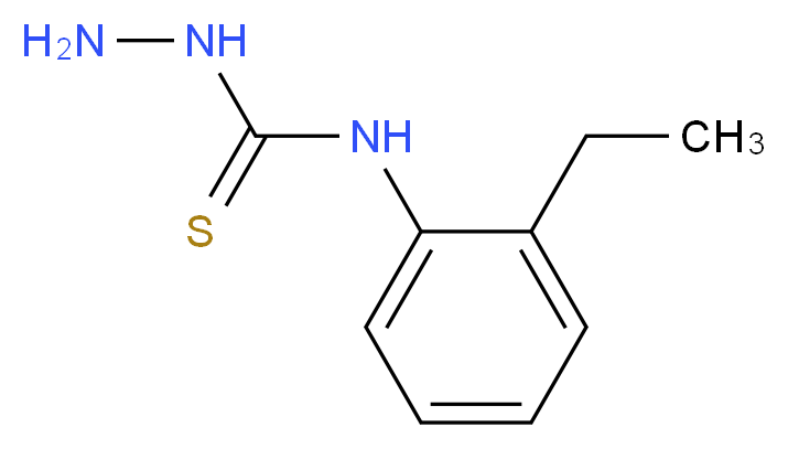 N-(2-ethylphenyl)hydrazinecarbothioamide_Molecular_structure_CAS_16667-04-2)