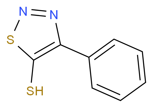 4-Phenyl-1,2,3-thiadiazol-5-ylhydrosulfide_Molecular_structure_CAS_)