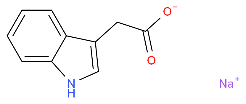 Indole-3-acetic acid sodium salt_Molecular_structure_CAS_6505-45-9)