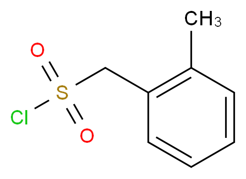 (2-methylphenyl)methanesulfonyl chloride_Molecular_structure_CAS_92614-55-6)