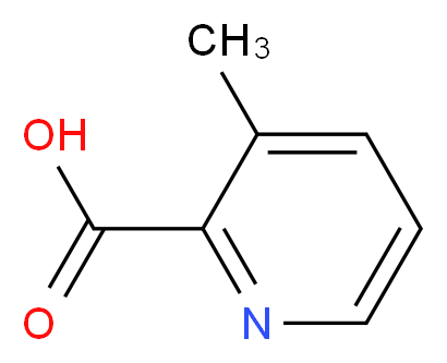 3-Methylpyridine-2-carboxylic acid_Molecular_structure_CAS_4021-07-2)