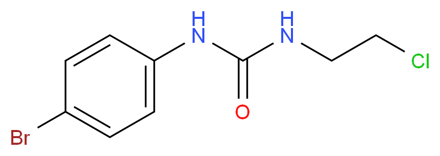 N-(4-Bromophenyl)-N'-(2-chloroethyl)urea_Molecular_structure_CAS_15145-38-7)