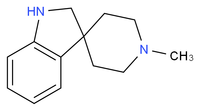 1,2-Dihydro-1'-methylspiro-[3H-indole-3,4'-piperidine]_Molecular_structure_CAS_69584-91-4)