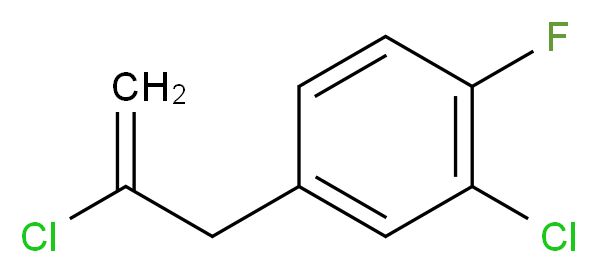 5-(2-Chloroallyl)-2-fluorochlorobenzene_Molecular_structure_CAS_)