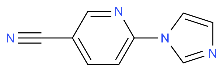 6-(1H-Imidazol-1-yl)nicotinonitrile_Molecular_structure_CAS_923156-23-4)