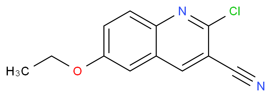 2-CHLORO-6-ETHOXYQUINOLINE-3-CARBONITRILE_Molecular_structure_CAS_937672-26-9)