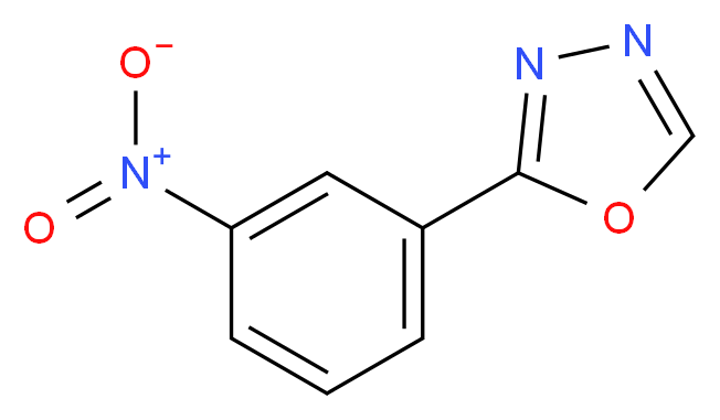 2-(3-nitrophenyl)-1,3,4-oxadiazole_Molecular_structure_CAS_5565-72-0)