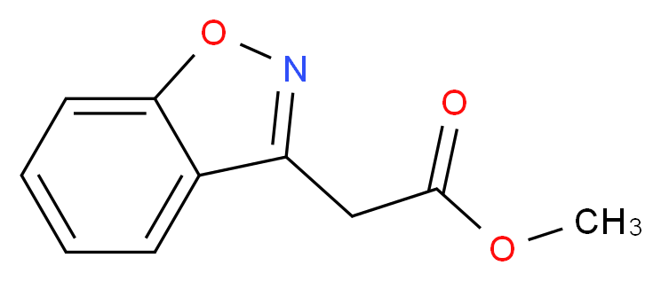 Methyl 2-(1,2-benzisoxazol-3-yl)acetate_Molecular_structure_CAS_59899-89-7)