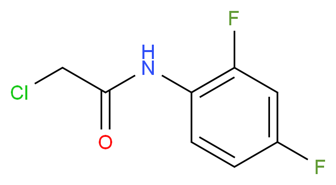 2-Chloro-N-(2,4-difluorophenyl)acetamide_Molecular_structure_CAS_96980-65-3)