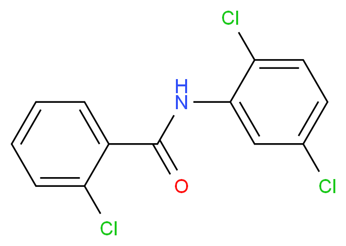 2-Chloro-N-(2,5-dichlorophenyl)benzamide_Molecular_structure_CAS_7461-30-5)