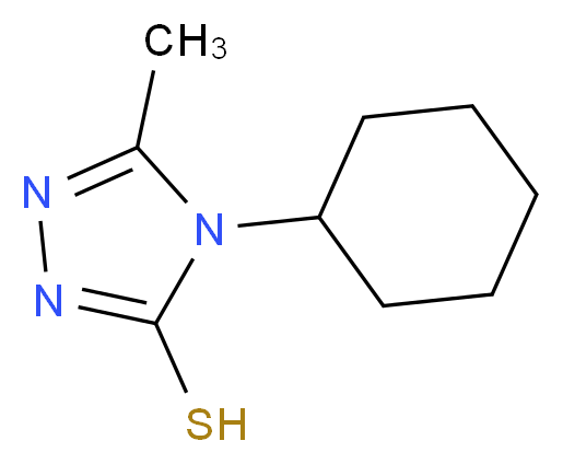 4-cyclohexyl-5-methyl-4H-1,2,4-triazole-3-thiol_Molecular_structure_CAS_38942-56-2)
