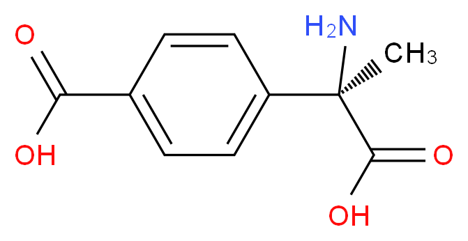 (±)-α-Methyl-(4-carboxyphenyl)glycine_Molecular_structure_CAS_146669-29-6)