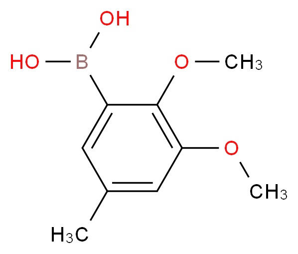 (2,3-dimethoxy-5-methylphenyl)boronic acid_Molecular_structure_CAS_396102-17-3)