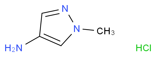 1-methyl-1H-pyrazol-4-amine hydrochloride_Molecular_structure_CAS_)