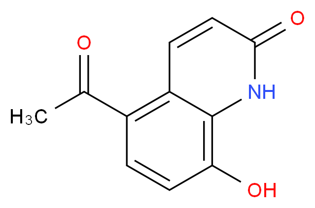 5-Acetyl-8-hydroxyquinolin-2(1H)-one_Molecular_structure_CAS_62978-73-8)