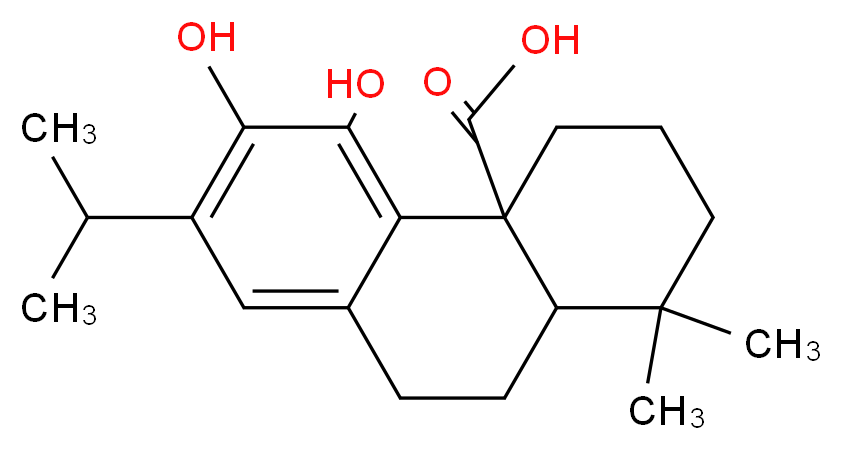 Carnosic acid_Molecular_structure_CAS_3650-09-7)