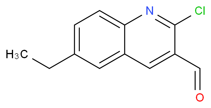 2-CHLORO-6-ETHYLQUINOLINE-3-CARBOXALDEHYDE_Molecular_structure_CAS_436088-07-2)