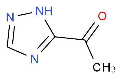 1-(1H-1,2,4-Triazol-5-yl)ethanone_Molecular_structure_CAS_)