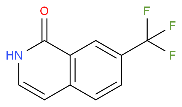 7-(trifluoromethyl)isoquinolin-1(2H)-one_Molecular_structure_CAS_410086-28-1)