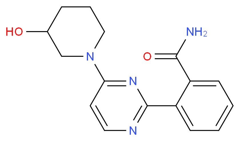 2-[4-(3-hydroxypiperidin-1-yl)pyrimidin-2-yl]benzamide_Molecular_structure_CAS_)