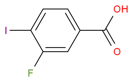 3-Fluoro-4-iodobenzoic acid_Molecular_structure_CAS_)