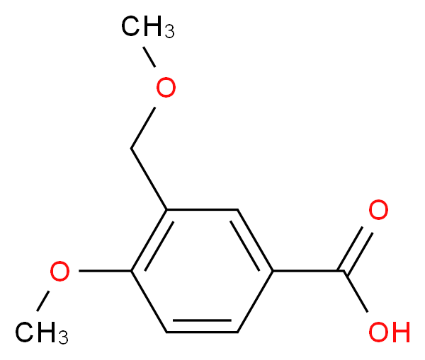 4-Methoxy-3-(methoxymethyl)benzoic acid_Molecular_structure_CAS_91061-77-7)