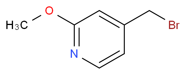 4-(Bromomethyl)-2-methoxypyridine_Molecular_structure_CAS_120277-15-8)
