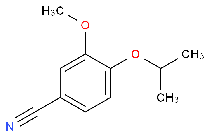 4-isopropoxy-3-methoxybenzonitrile_Molecular_structure_CAS_)