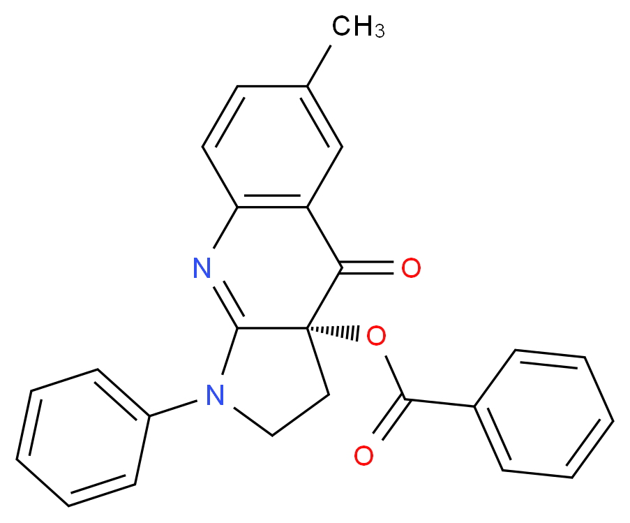 (R)-(+)-Blebbistatin O-Benzoate_Molecular_structure_CAS_1217635-67-0)