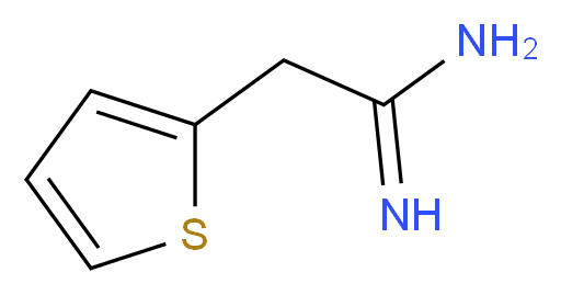 2-(2-thienyl)ethanimidamide_Molecular_structure_CAS_28424-54-6)