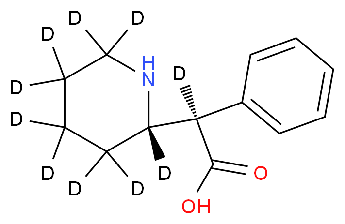 L-erythro-Ritalinic Acid-d10 (Major)_Molecular_structure_CAS_)