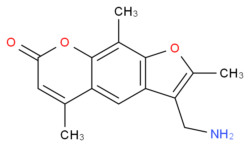4′-Aminomethyltrioxsalen hydrochloride_Molecular_structure_CAS_62442-61-9)