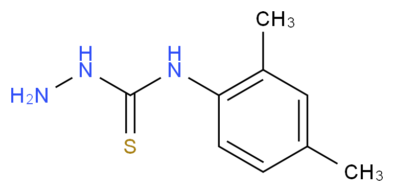 N1-(2,4-dimethylphenyl)hydrazine-1-carbothioamide_Molecular_structure_CAS_)