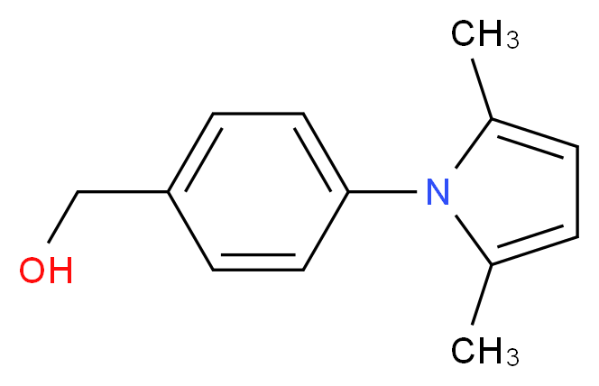 [4-(2,5-Dimethyl-1H-pyrrol-1-yl)phenyl]methanol_Molecular_structure_CAS_773870-17-0)